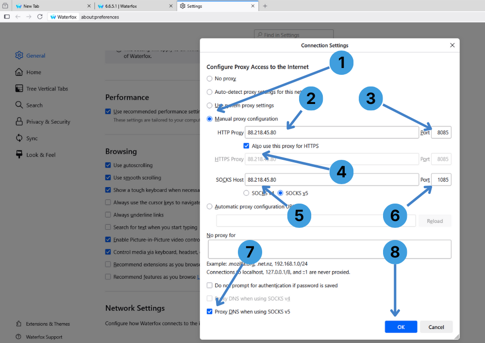 Add HTTP and/or SOCKS proxy