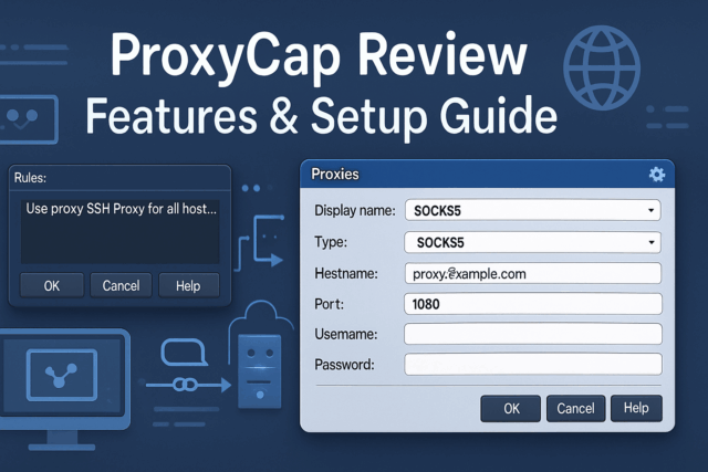 ProxyCap Review – Features & Setup Guide