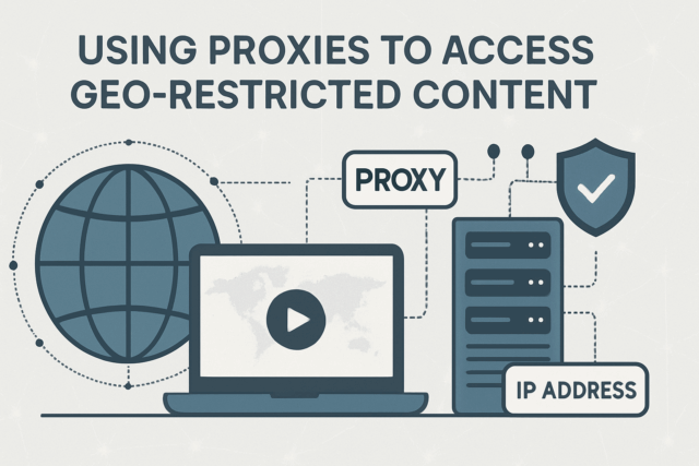 Using Proxies to Access Geo-Restricted Content